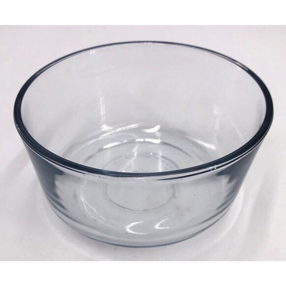 Anchor Hocking Mixing Bowl Prep Small Round Clear Glass 1 QT 4 Cups - Picture 3 of 10